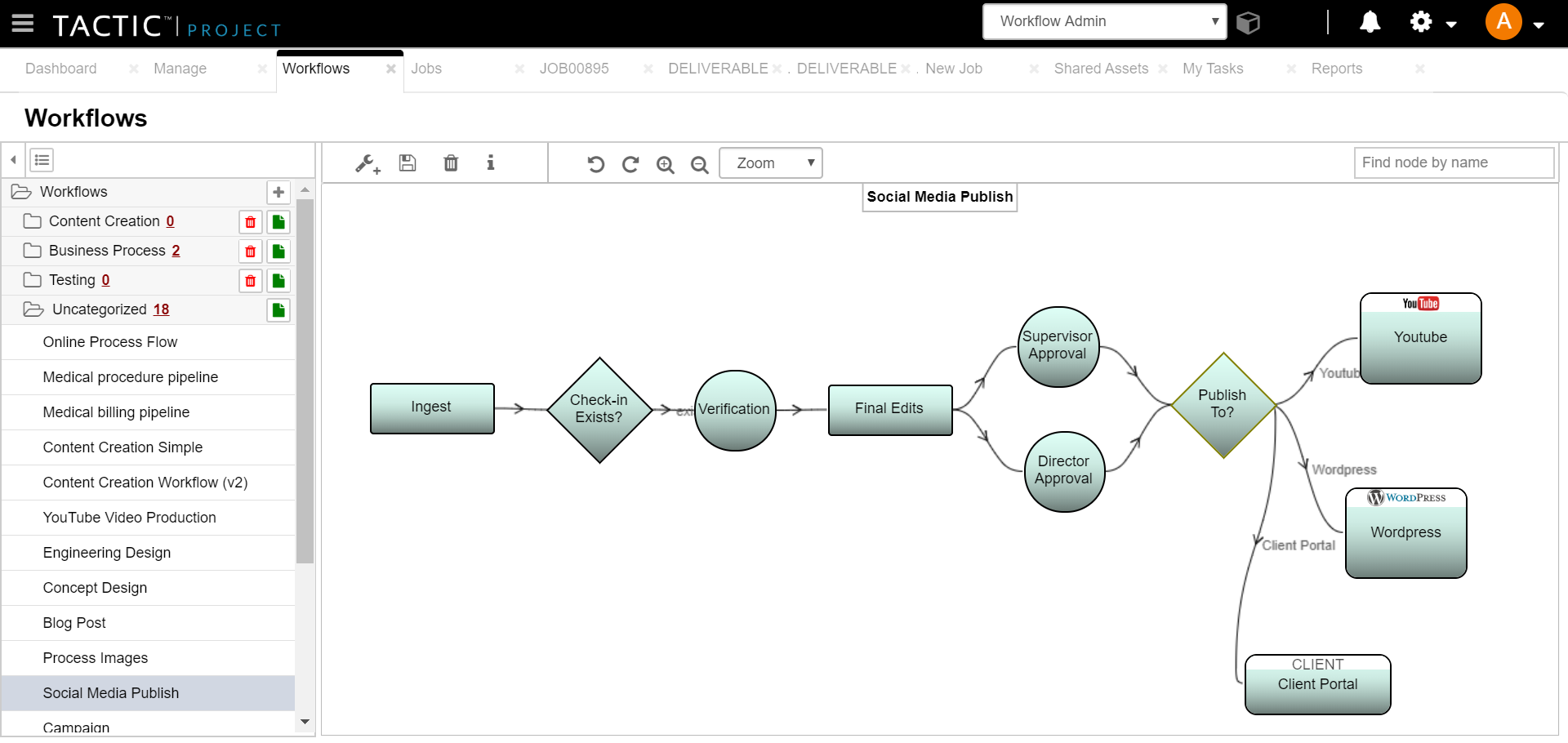 Workflow Editor